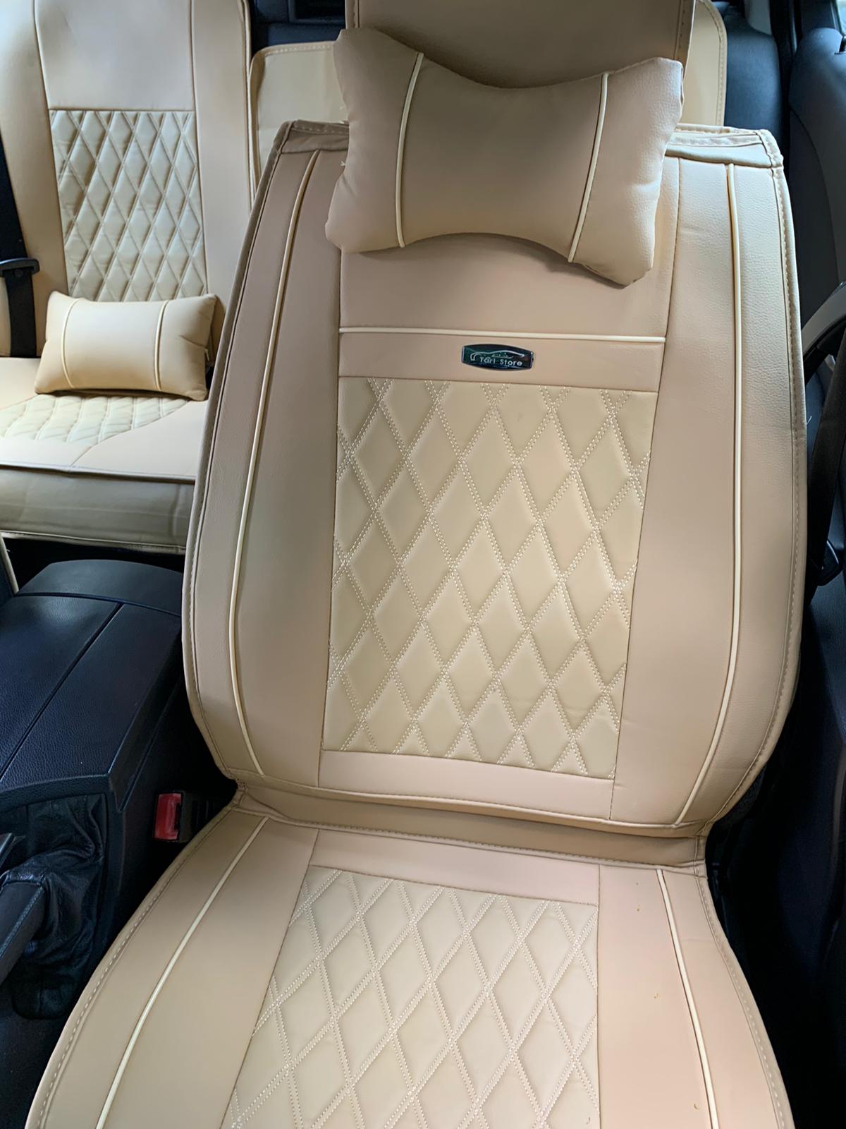Handao-US Luxus Leinen Autositzbezüge für SEAT Ibiza Angenehm weicher  Sitzbezug aus Leinen(Beige) : : Auto & Motorrad